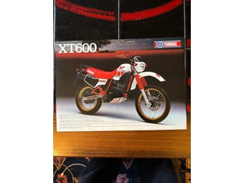 Yamaha XT600 1984 brochyr