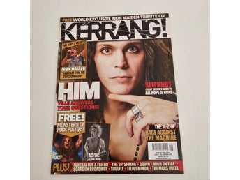 Kerrang! Magazine no 1219 2008 - HIM, Iron Maid.. | Köp på Tradera