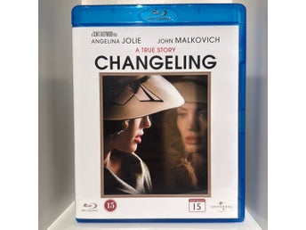 Changeling Blu-ray / Angelina Jolie / Svensk Text / Fint Skick / Utgången