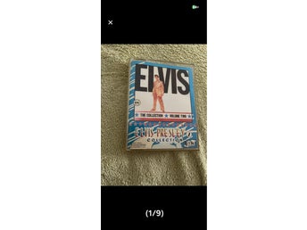 80 tal Elvis Presley The Collection Volume 2. Sällsynt se bilder Dubbelkassett b