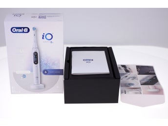 Oral-B iO box and instruction manual-EMPTY BOX-NO TOOTHBRUSH (Weight 354g)