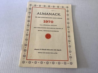 1970 Almanacka #A