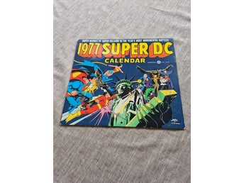 1977 Super DC Calendar - Superhjältar vs Superskurkar