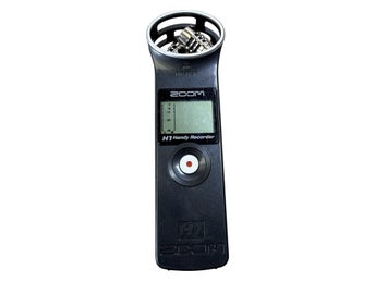 Zoom H1 Handy Recorder Digital Ljudinspelare Svart USB Mikrofoningång