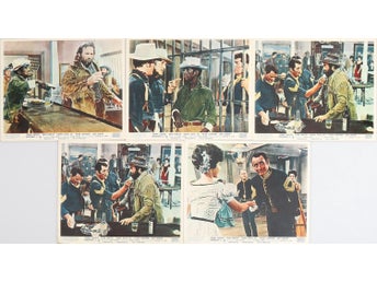 Lobby cards 'Sergeants 3' original 1962 lobby cards-5 cards included-FREE POST