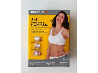 Medela 3-i-1 Amnings-BH, strl. M • Helt NY
