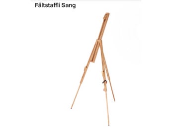 Staffli i trä ( Sang ihopfällbart konst hobby måleri nygl