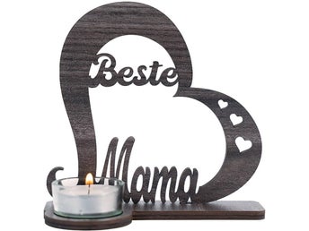 Bästa Mammas Hjärta Bordsdekoration