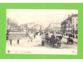 FRANKRIKE. Paris. Pont-Neuf