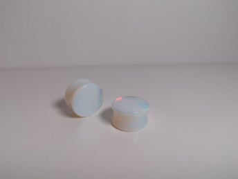 Stenpluggar opal 16 mm (syntetisk sten)
