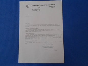 Brev till medlemmarna i Kronobergs läns köpmannaförbund
