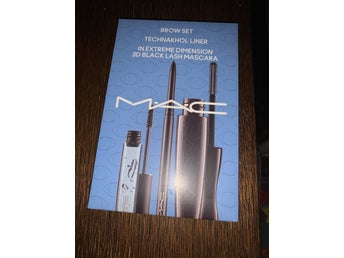 Lyxigt MAC-set: Mascara, Technakohl Liner & Brow Set - NYTT/ Rare!