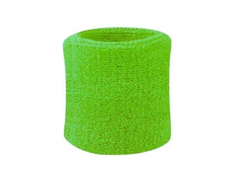 Svettband - Grön - Vristband - Korta [8cm] - Singelpack