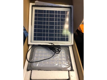 Solcellsdriven LED-belysning solar 50W