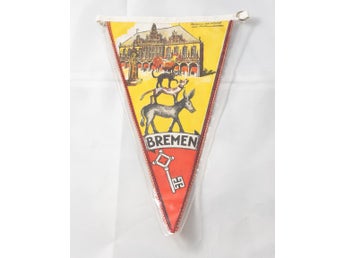Bremen - Vimpel - Flagga - Vimpelflagga - Tyskland Bröderna Grimm