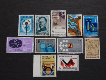 Belgien 1973-78 Mi:BE 1743,-56,1827,-32,-48,-90,-94,1919,-20,-41,-63** Postf.
