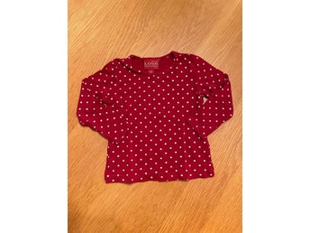 H&M/L.O.G.G, vinröd tröja storlek 92