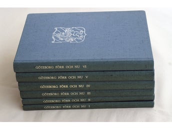 GÖTEORGS HEMBYGDSFÖRENING - GÖTEBORG FÖRR OCH NU, del I - VI, 1960-1970