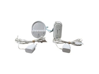 Avent Babyvakt Babymonitor Ljudövervakning Vit Blå Barnförälder Enhet