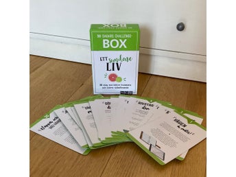 30 dagars challenge-box: Ett sundare liv