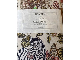 Ett nytt Nadja Wedin påslakanset Savannah för enkelsäng. .