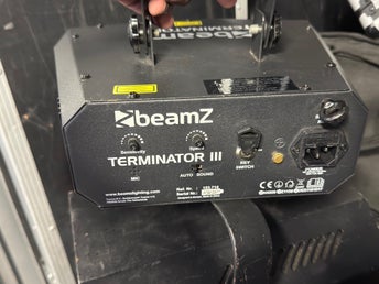 BeamZ Terminator III Laser, Showtec Dreamdancer DMX MKII, Eurolite LED SCY-7