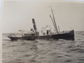 Foto Lotsbåt SKANÖR 1927