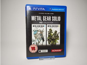 Metal Gear Solid: HD Collection (PS Vita) Komplett/CiB