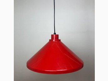 ᐈ Köp & sälj Taklampor begagnat & oanvänt på Tradera retro röd lampa ljusröramartur