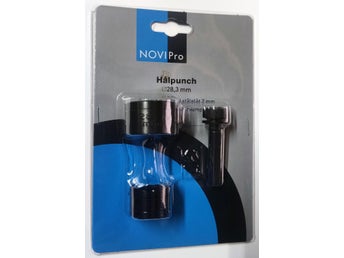 Novipro hålpunch 28,3 mm