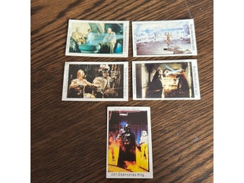 Star Wars samlarkort från 1983 Stjärnornas krig