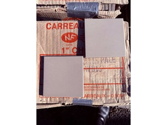 Bud mottages. Winckelmans 10x10 plattor – Tons Pale – 4,25 m²
