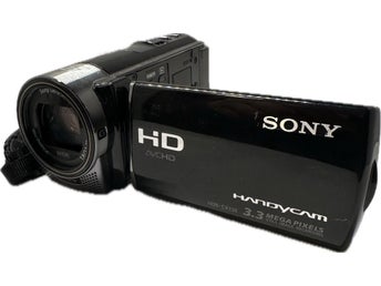 Videokamera Sony Handycam HDR-CX130 Video Camera & laddare AC-L200C