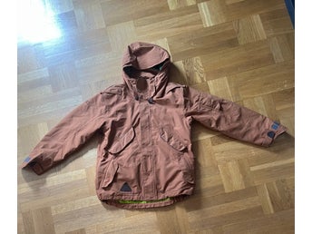 INI CO-OP brun jacka, storlek S