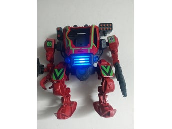 Robotleksak med ljus och ljud