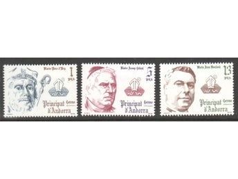SPANSK ANDORA - SPANSKA BISKOPAR - KOMPL.**