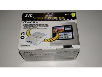 JVC JLIP Video Capture Box GV-CB1E för Windows
