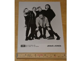 Jesus Jones svenskt pressfoto 1991 (?)