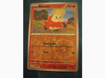 Thẻ hình Pokemon Fuecoco 034/193 - Lá bài Scarlet & Violet: Paldea