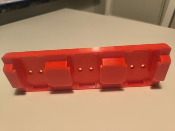 Meec Tools Batterihållare - 3 Batterier