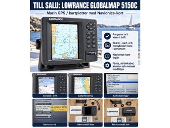 Lowrance GlobalMap 5150C NAVIONICS LARGE CHARTS BALTIC SEA 44XG 2020