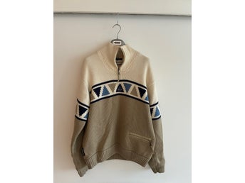 SOS Vindjacka (XL) / Sällsynt färg / Vintage / retro / skidåkning