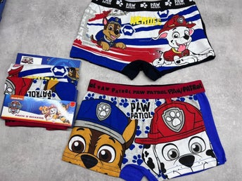 NYA PAW PATROL Barn Boxerkalsonger 2 pack-116/128(6-8 år)