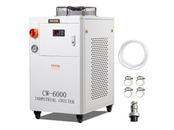 Industrial Water Chiller, CW6000, 1500W Industrial Water Cooler Cooling System