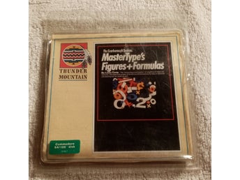 MasterType's Figures + Formulas (Thunder Mountain) Disk [Förseglad] Commodore 64