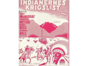 The far horizons - Charlton Heston - Danskt Bioprogram