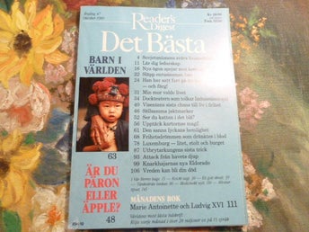 DET BÄSTA, 10/1989
