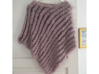 Lila poncho