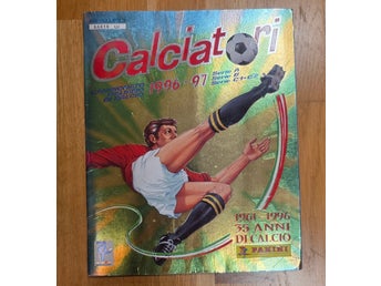 Komplett Panini Calciatori 1996-97 Toppskick Complete Full Album Vintage 90-tal