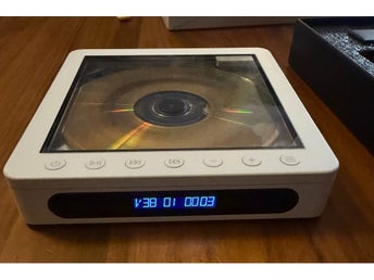 FiiO DM13 (White Skylight) – Bärbar CD-spelare / DAC (Komplett i kartong)